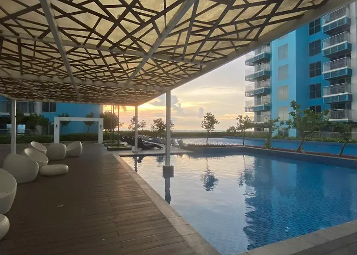 Apartment 120 Sqm 3bedrooms Facing Bay Sunset, Airports, Okada, Solaire, Moa, Free Parking