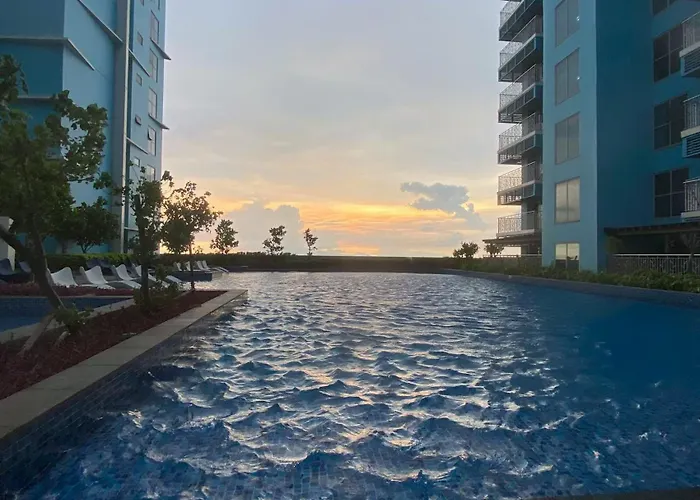 Апартаменты 120 Sqm 3bedrooms Facing Bay Sunset, Airports, Okada, Solaire, Moa, Free Parking *