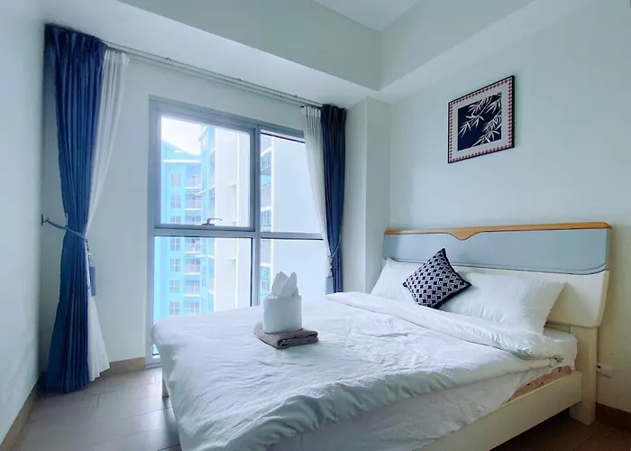 120 Sqm 3bedrooms Facing Bay Sunset, Airports, Okada, Solaire, Moa, Free Parking *